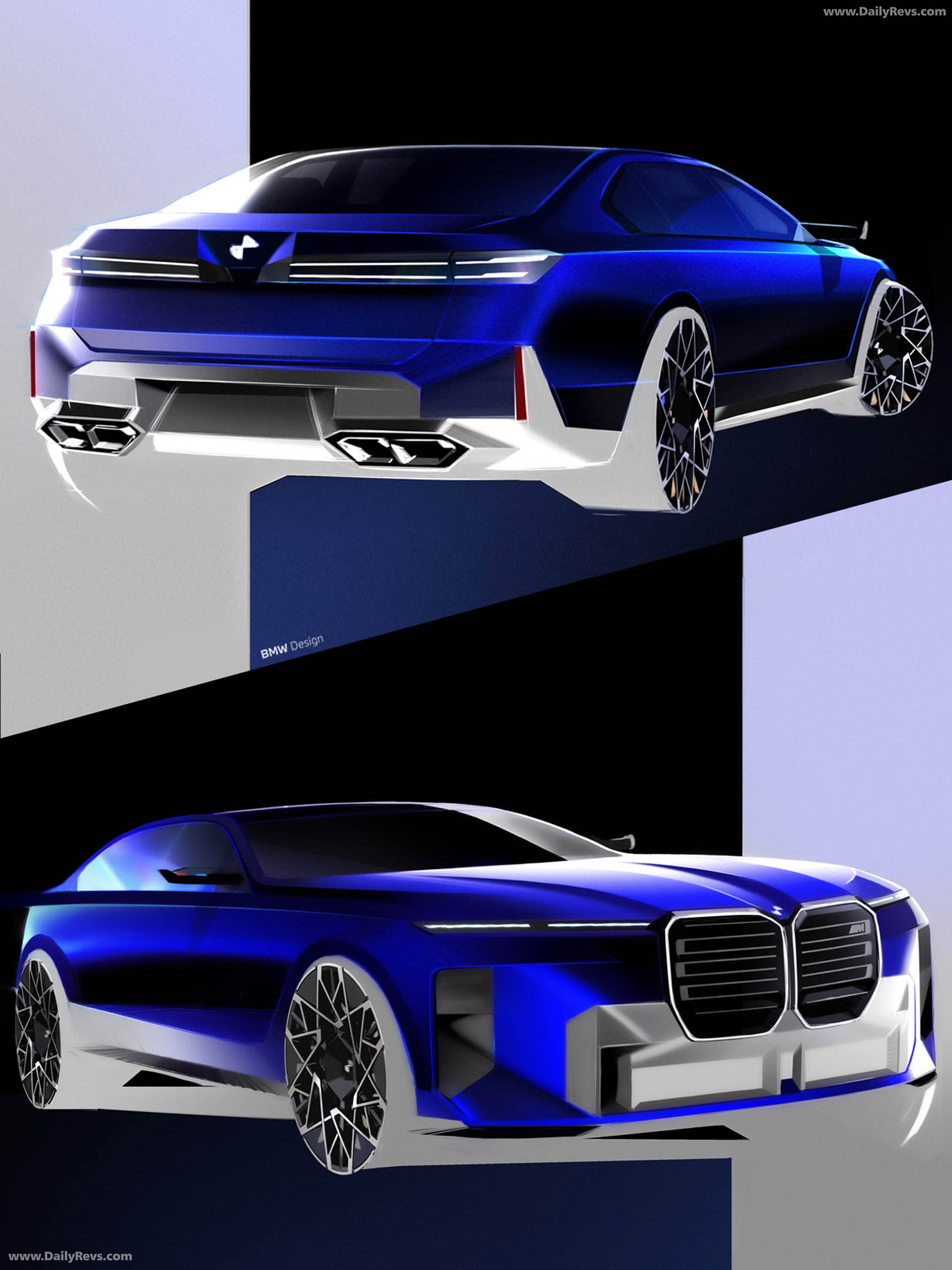 2027 BMW i7 60 xDrive G70 Sketches