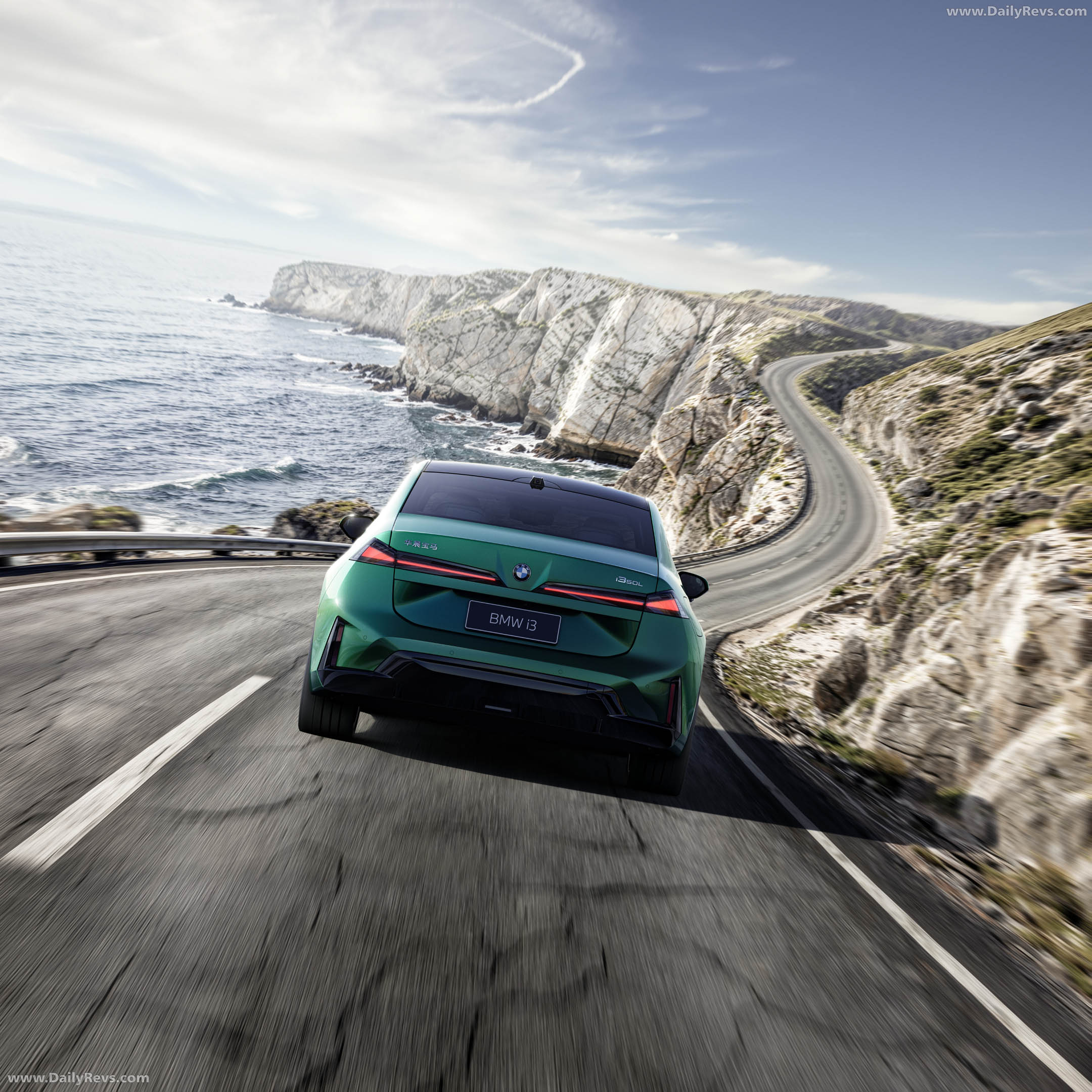 2027 BMW i3 Long Wheelbase NA8 Rear View