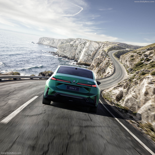 2027 BMW i3 Long Wheelbase NA8 Rear View
