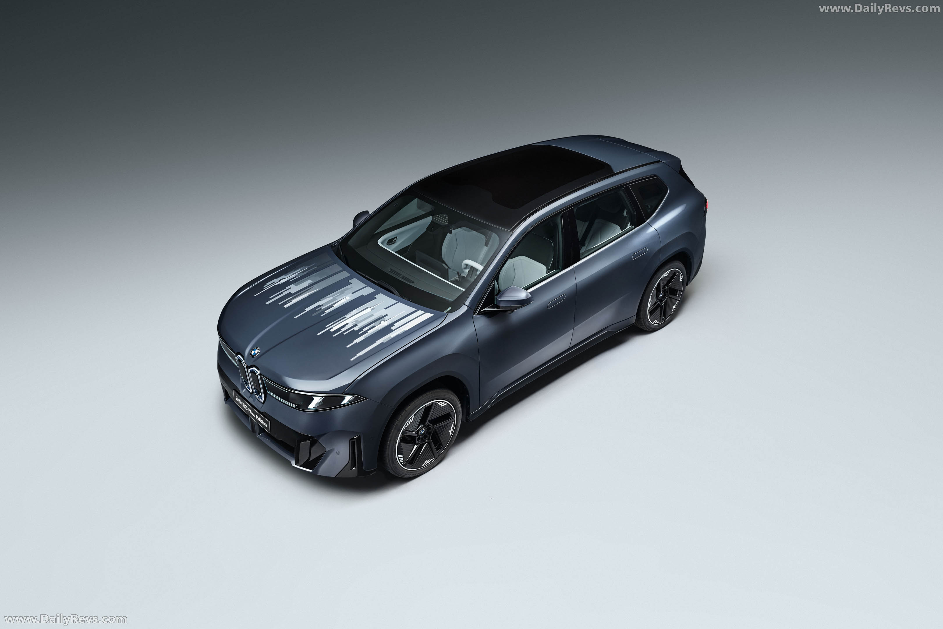 2026 BMW iX3 Flow Edition Concept Top View