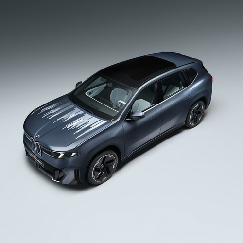 2026 BMW iX3 Flow Edition Concept Top View