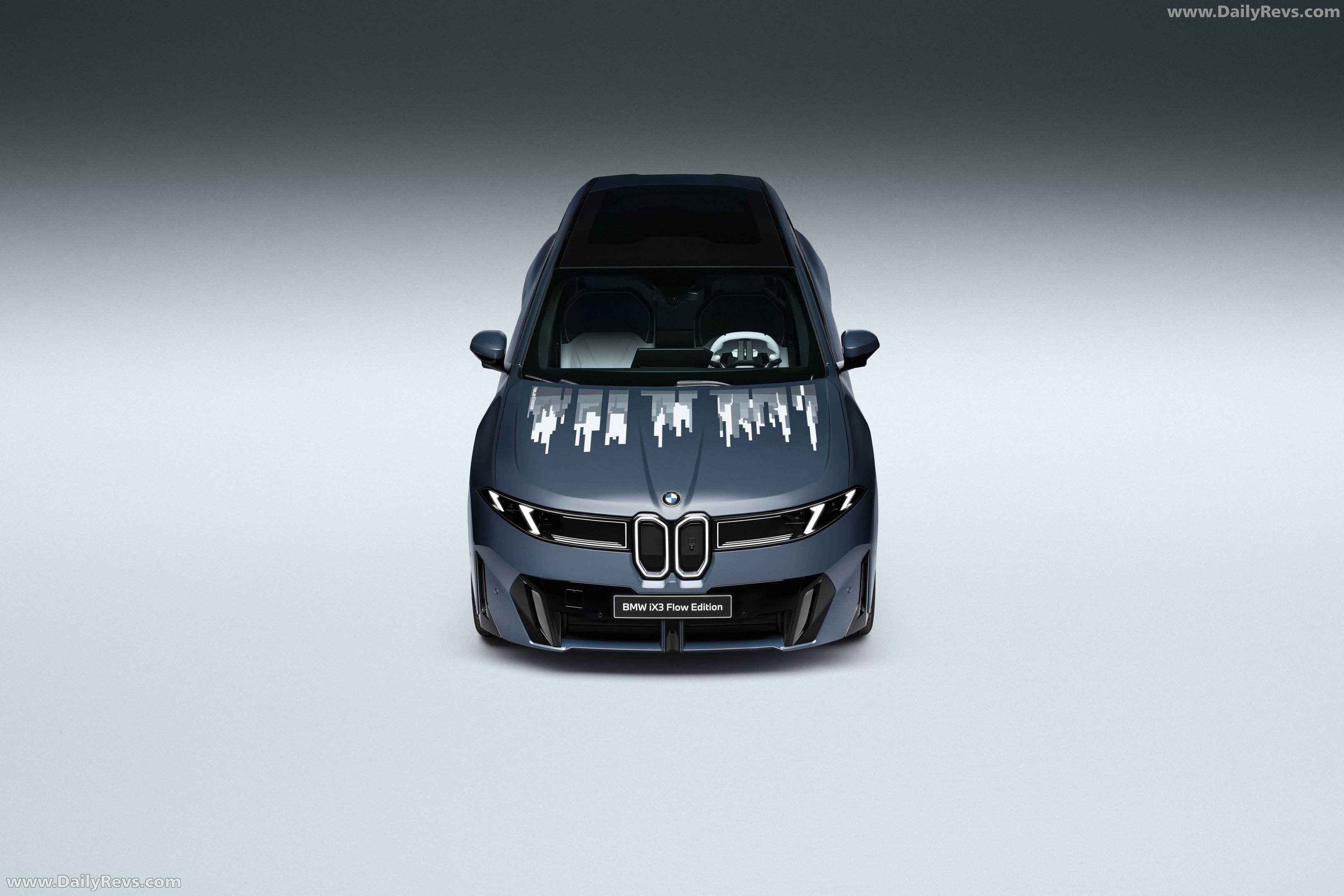 2026 BMW iX3 Flow Edition Concept Top View