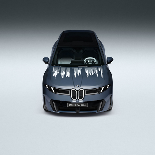 2026 BMW iX3 Flow Edition Concept Top View