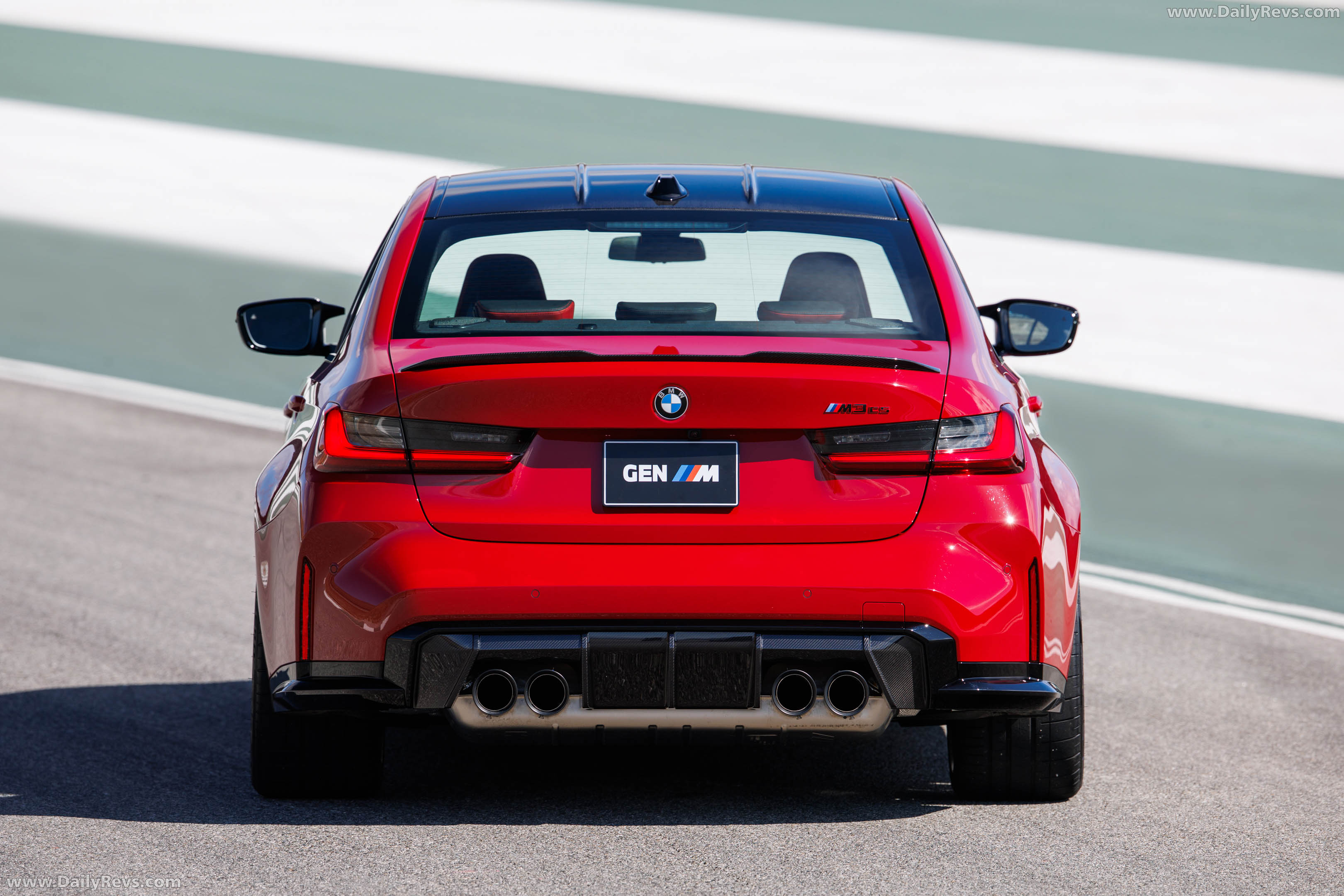 2027 BMW M3 CS Handschalter G80 Rear View