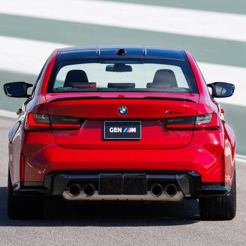 2027 BMW M3 CS Handschalter G80 Rear View