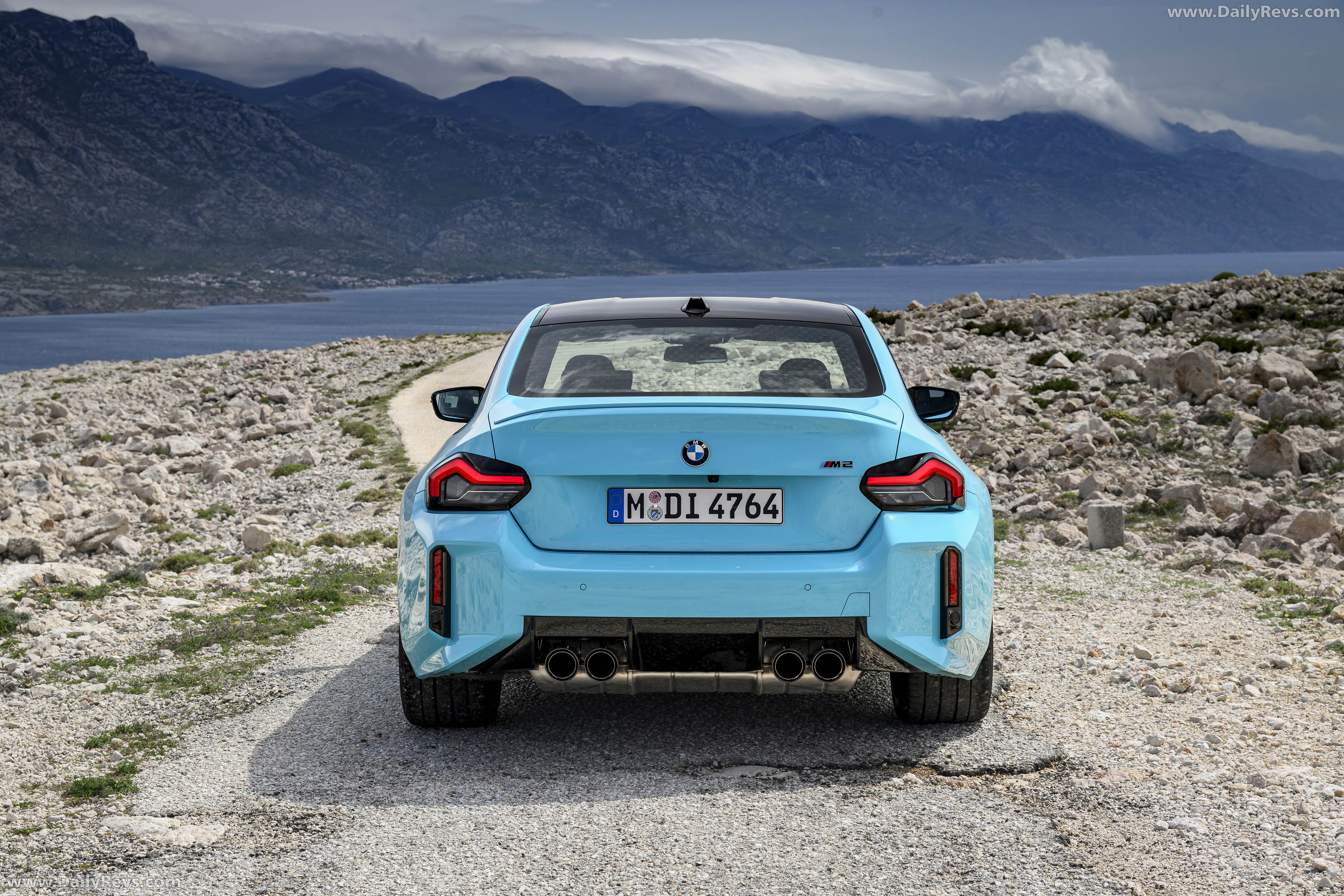 2027 BMW M2 with M xDrive G87 Rear View