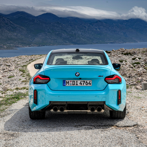 2027 BMW M2 with M xDrive G87 Rear View
