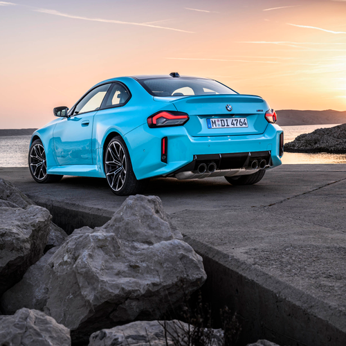 2027 BMW M2 with M xDrive G87 Rear View