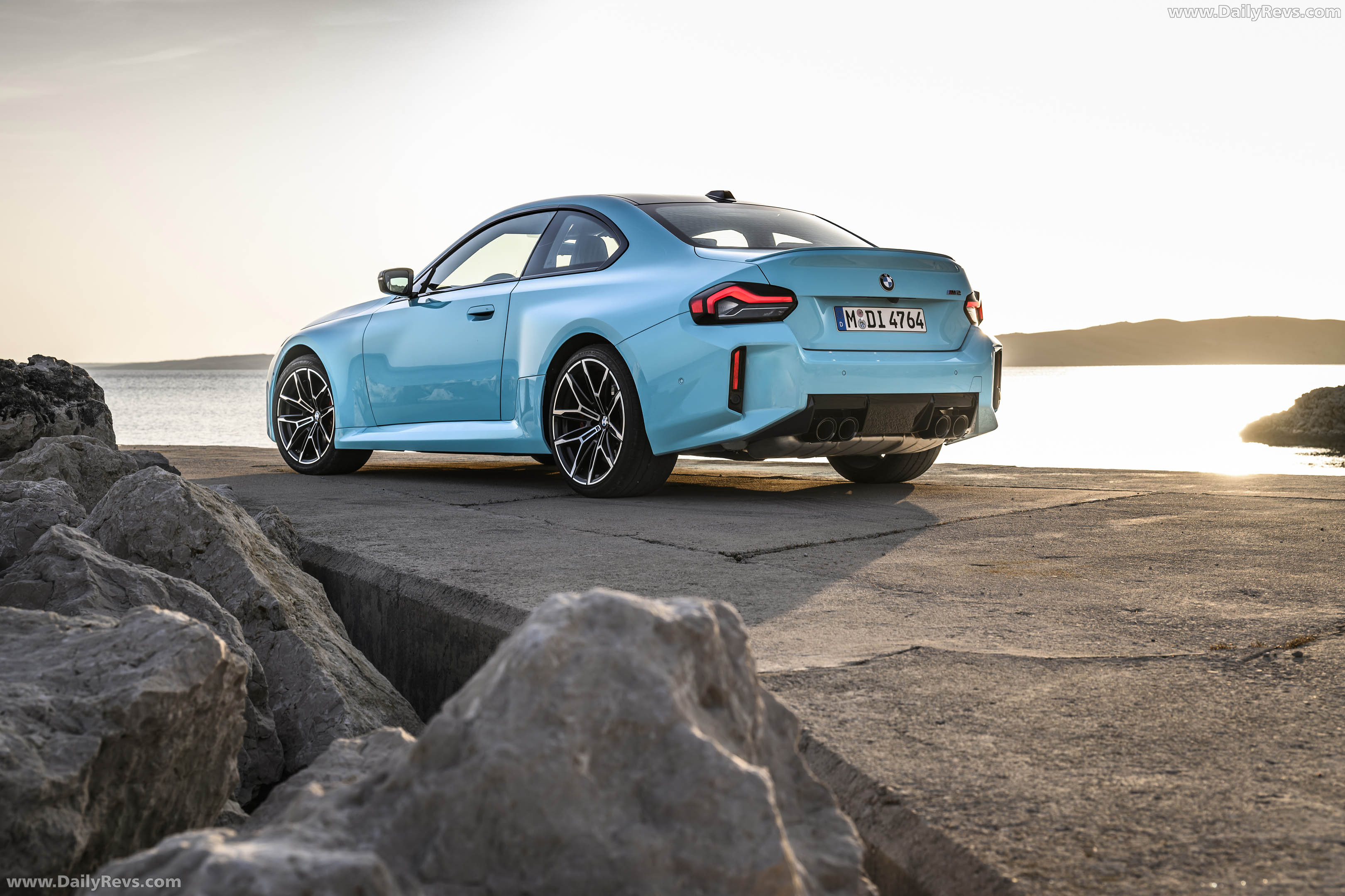 2027 BMW M2 with M xDrive G87 Rear View