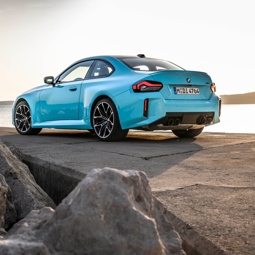 2027 BMW M2 with M xDrive G87 Rear View