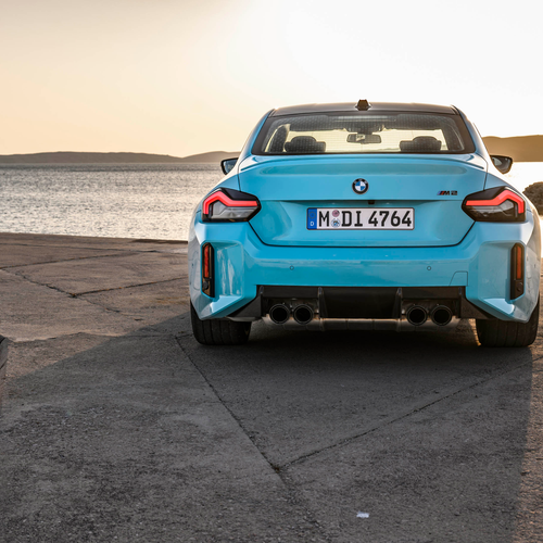 2027 BMW M2 with M xDrive G87 Rear View