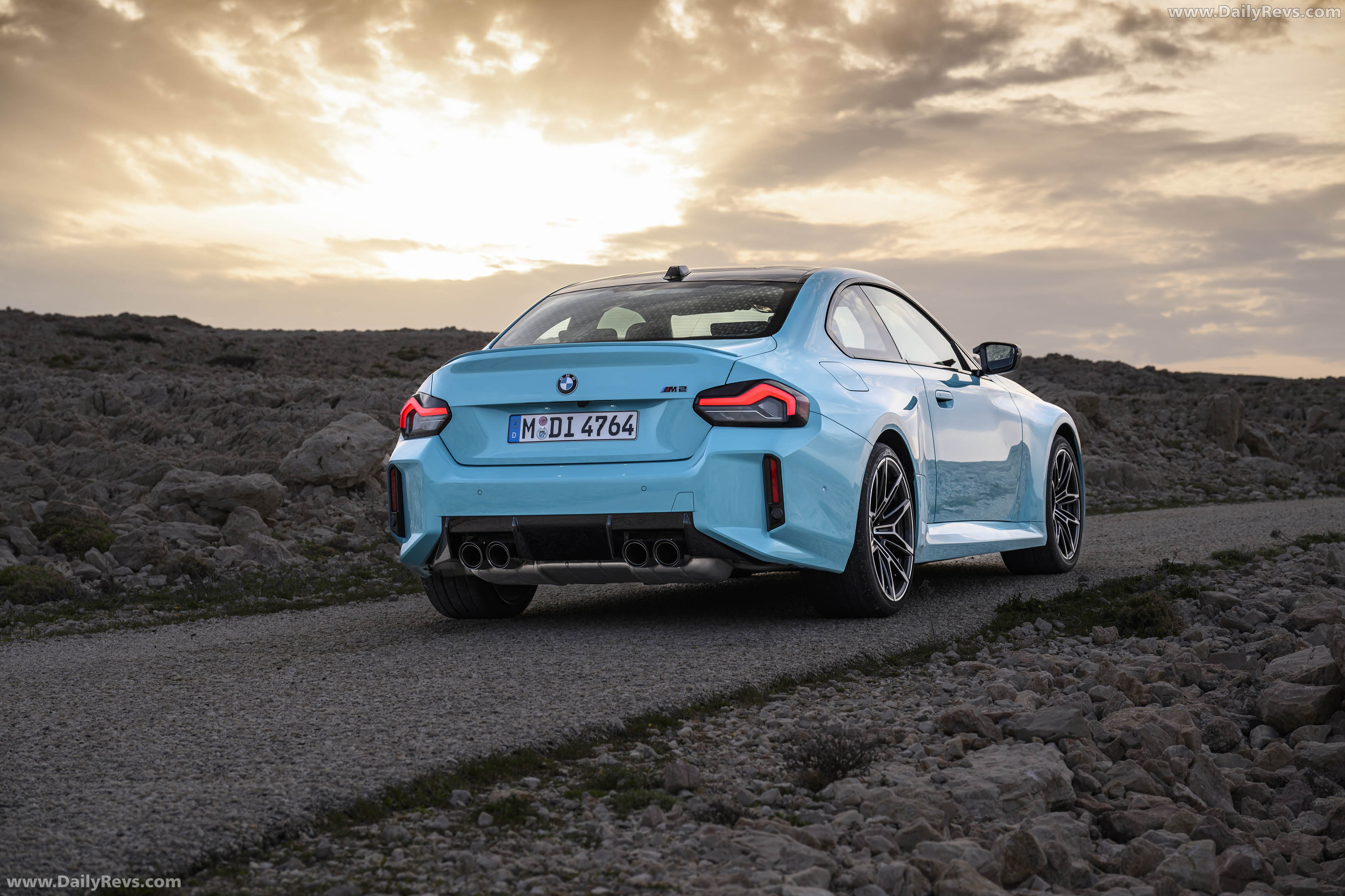 2027 BMW M2 with M xDrive G87 Rear View