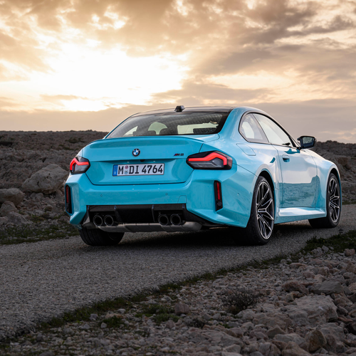 2027 BMW M2 with M xDrive G87 Rear View