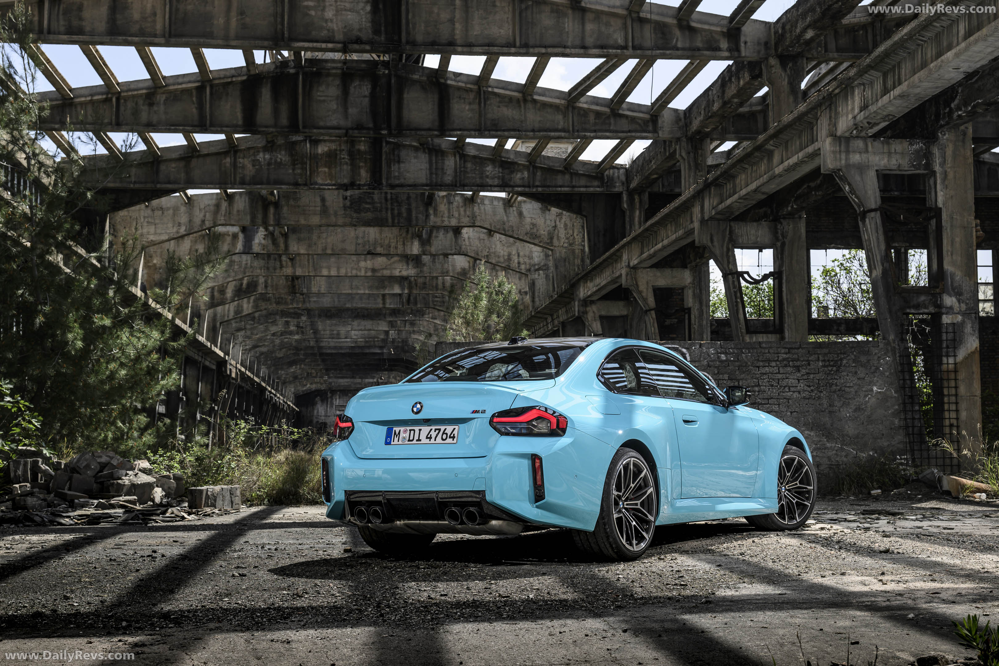 2027 BMW M2 with M xDrive G87 Rear View