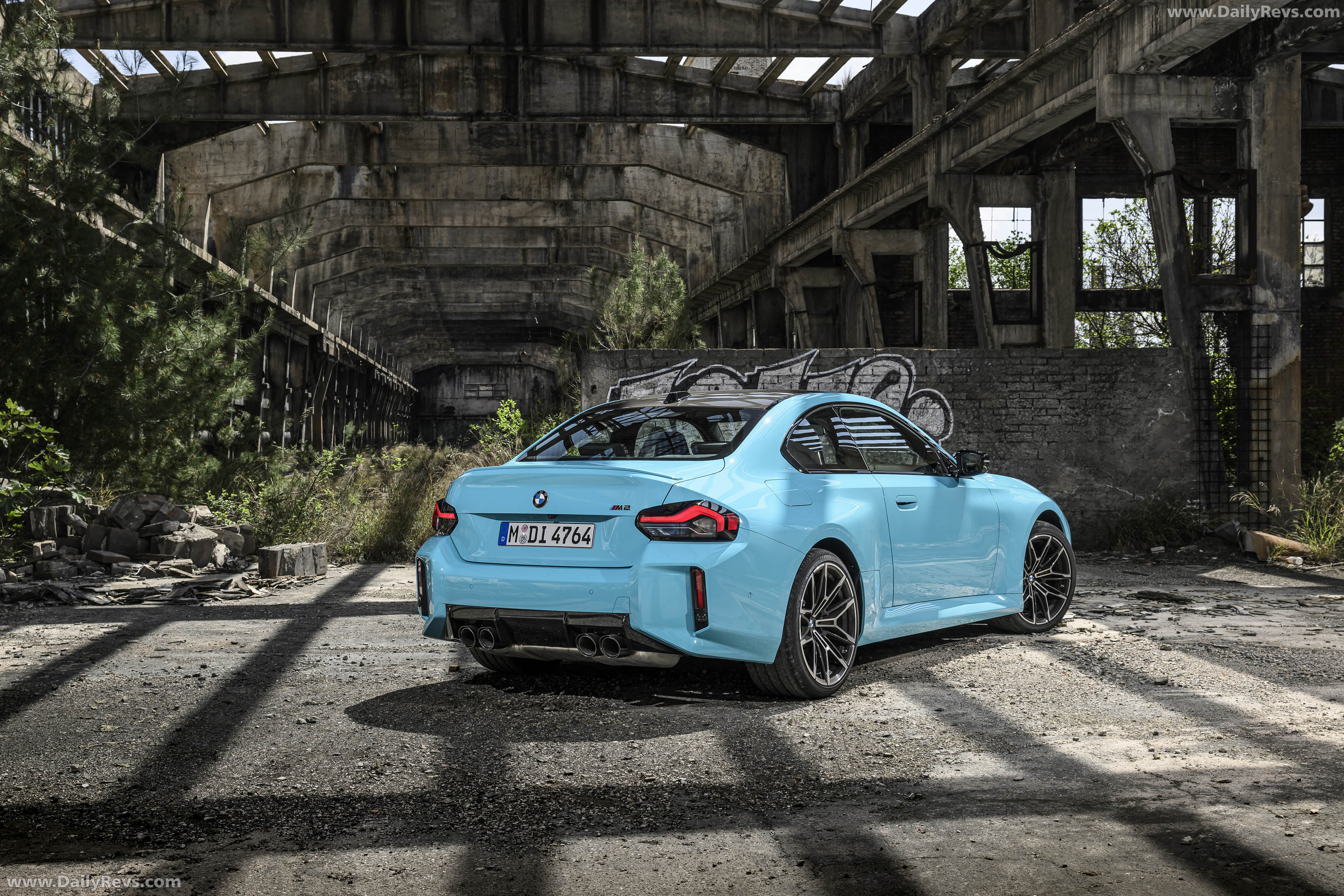 2027 BMW M2 with M xDrive G87 Rear View