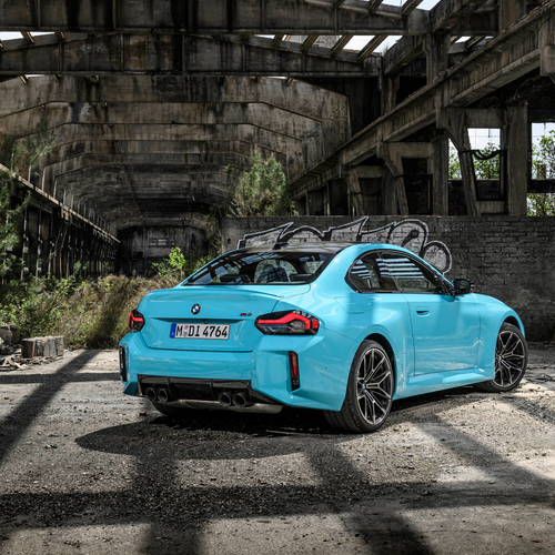 2027 BMW M2 with M xDrive G87 Rear View