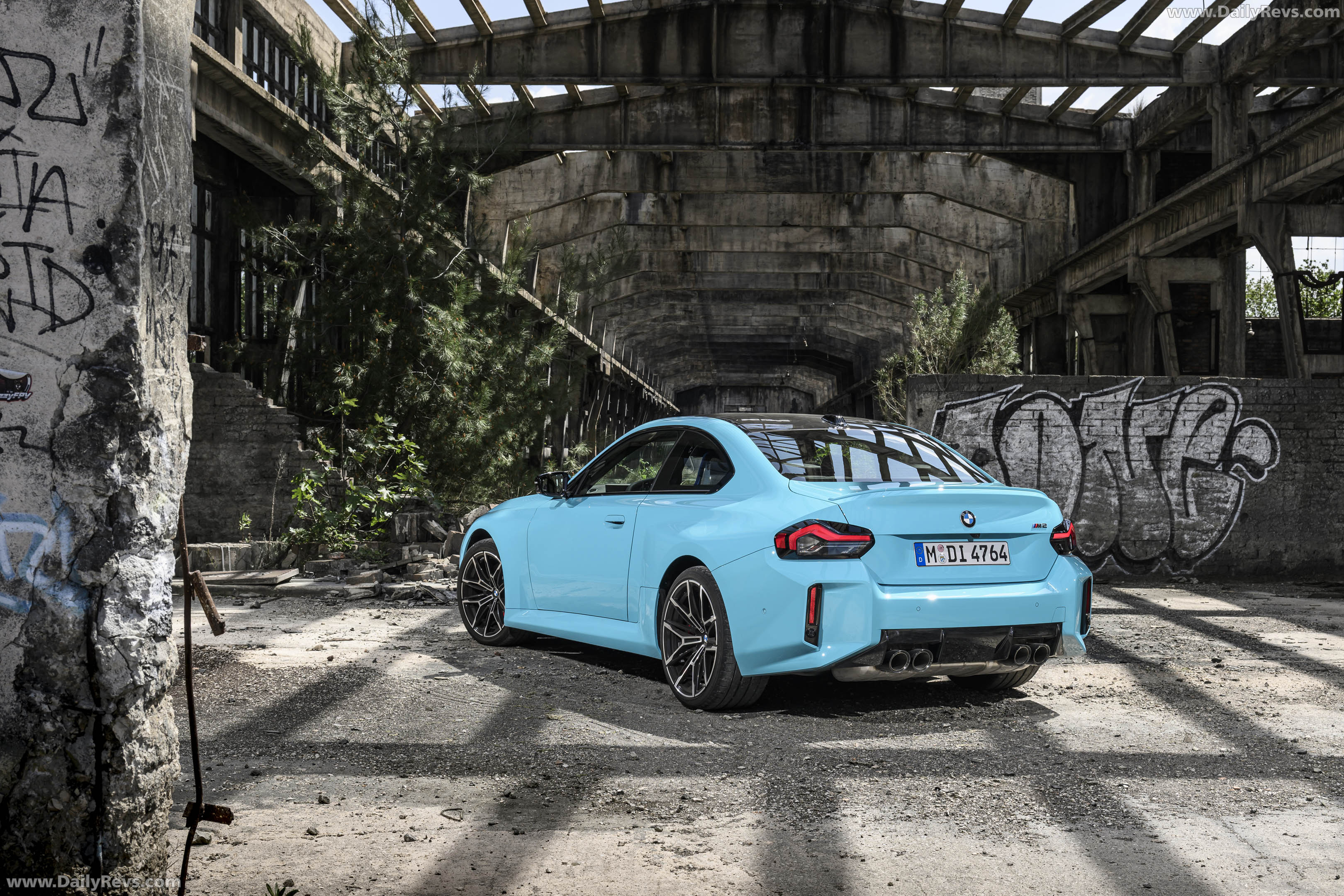 2027 BMW M2 with M xDrive G87 Rear View