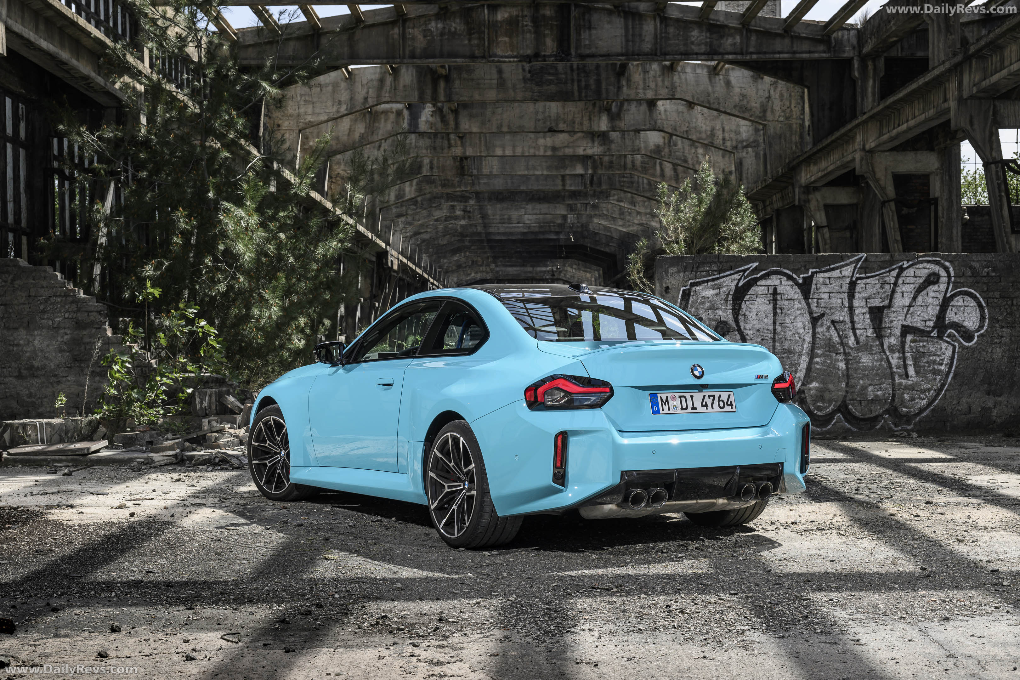 2027 BMW M2 with M xDrive G87 Rear View