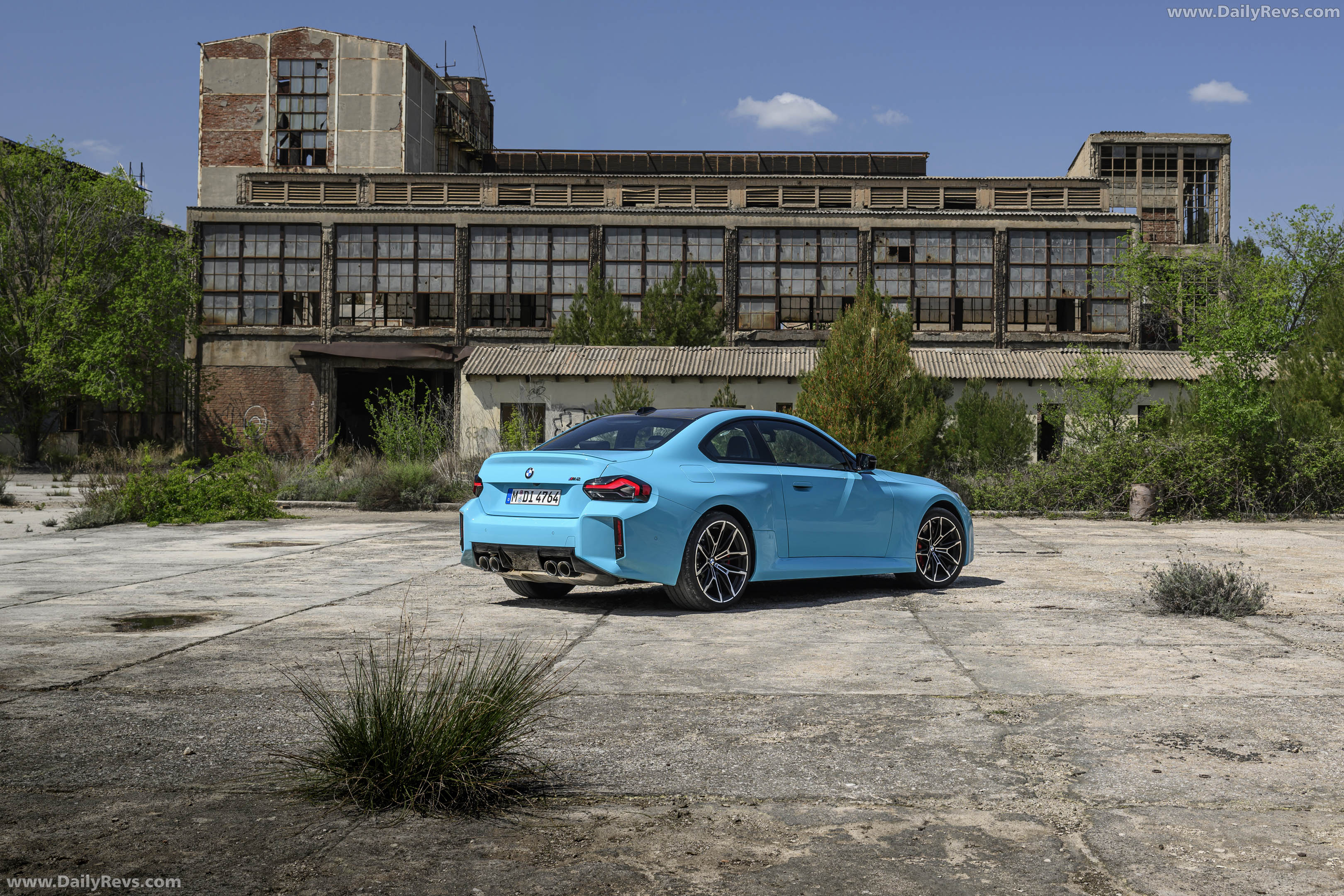 2027 BMW M2 with M xDrive G87 Rear View