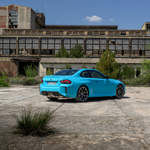 2027 BMW M2 with M xDrive G87 Rear View