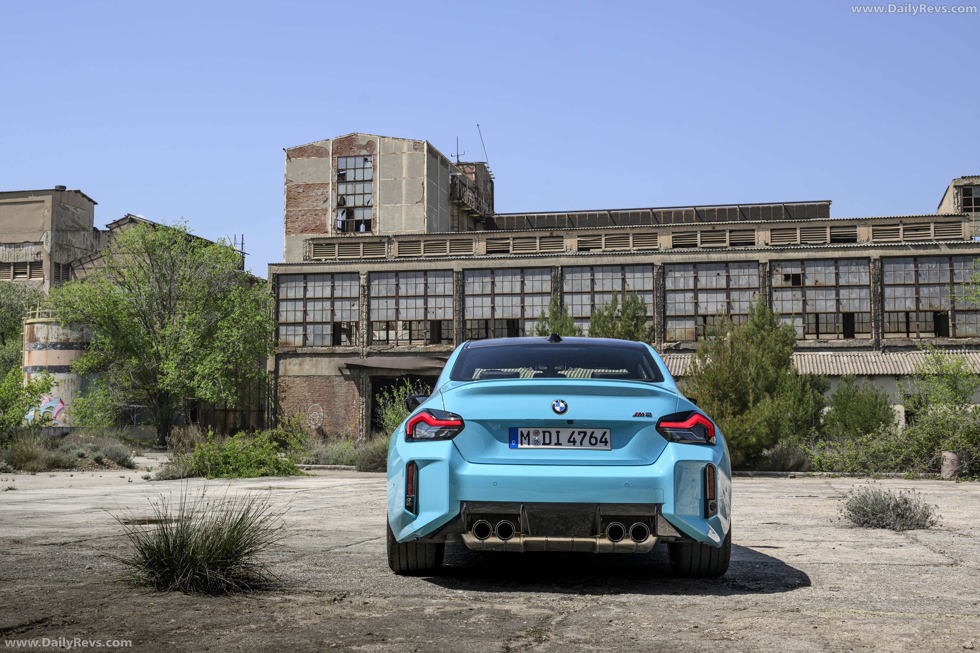2027 BMW M2 with M xDrive G87 Rear View