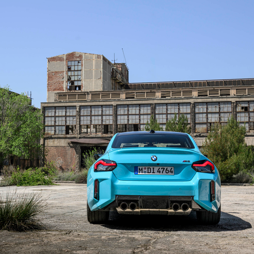 2027 BMW M2 with M xDrive G87 Rear View
