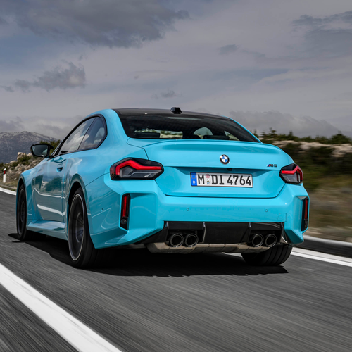 2027 BMW M2 with M xDrive G87 Rear View