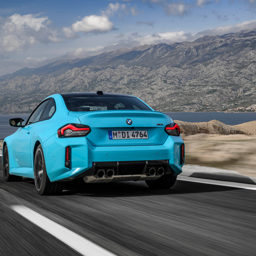 2027 BMW M2 with M xDrive G87 Rear View