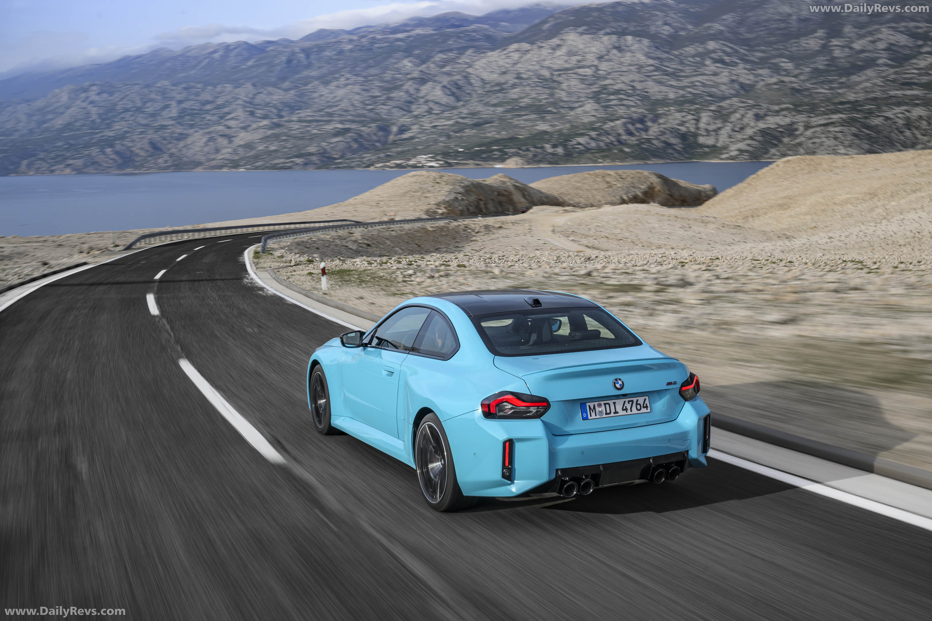 2027 BMW M2 with M xDrive G87 Rear View