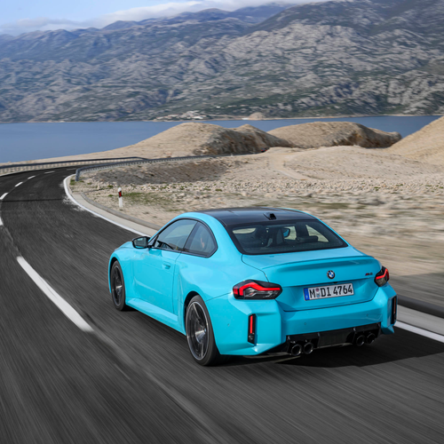 2027 BMW M2 with M xDrive G87 Rear View