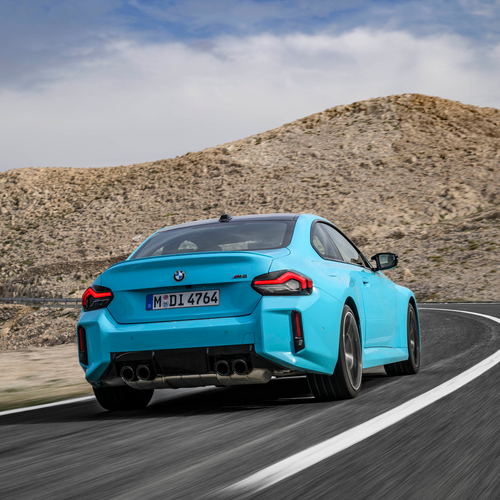 2027 BMW M2 with M xDrive G87 Rear View