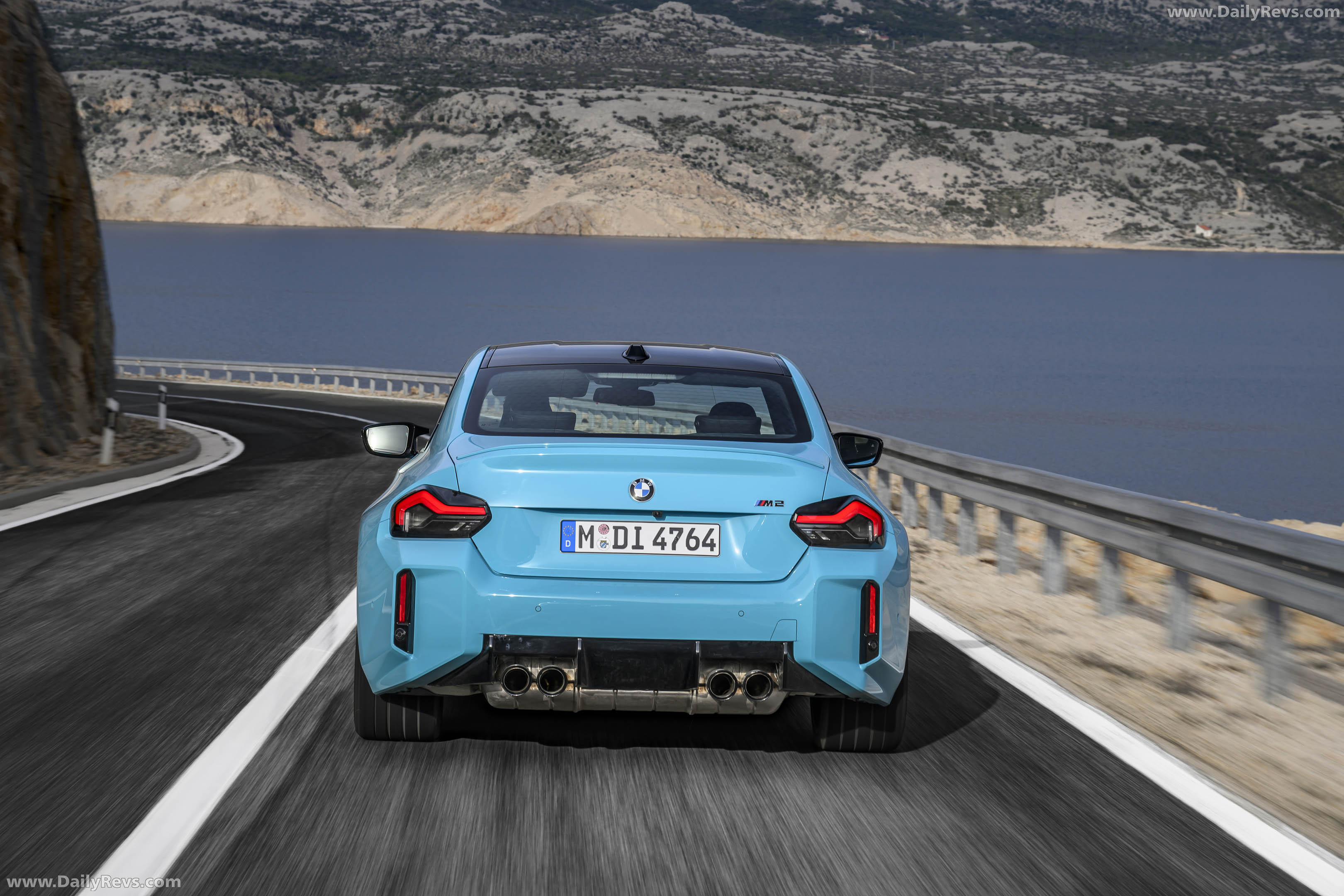 2027 BMW M2 with M xDrive G87 Rear View