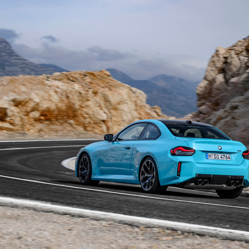 2027 BMW M2 with M xDrive G87 Rear View
