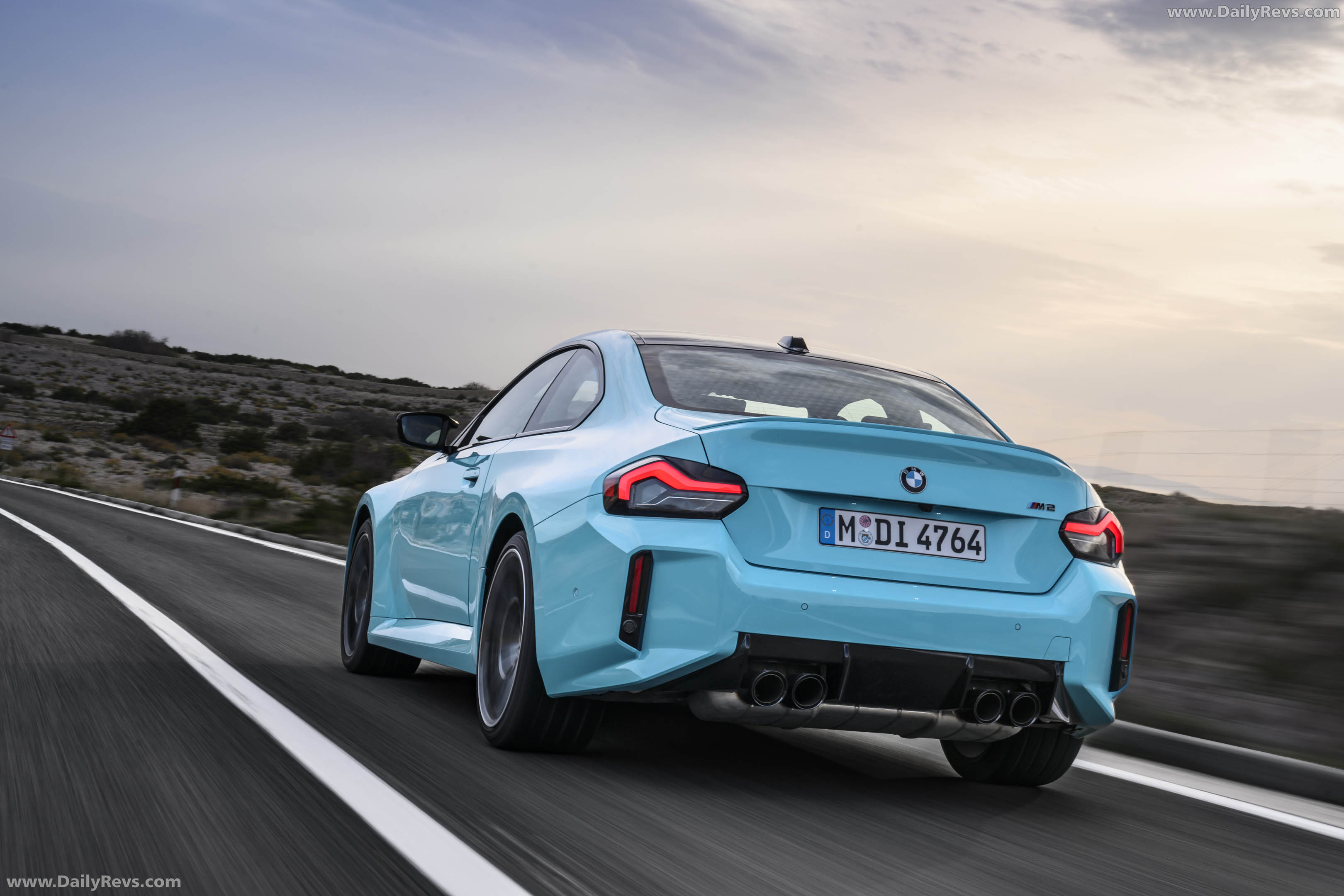 2027 BMW M2 with M xDrive G87 Rear View