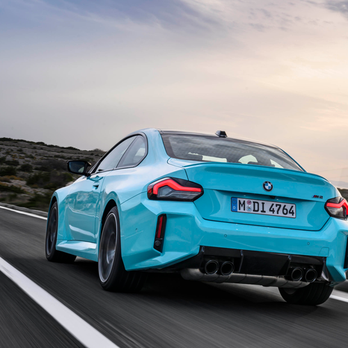 2027 BMW M2 with M xDrive G87 Rear View