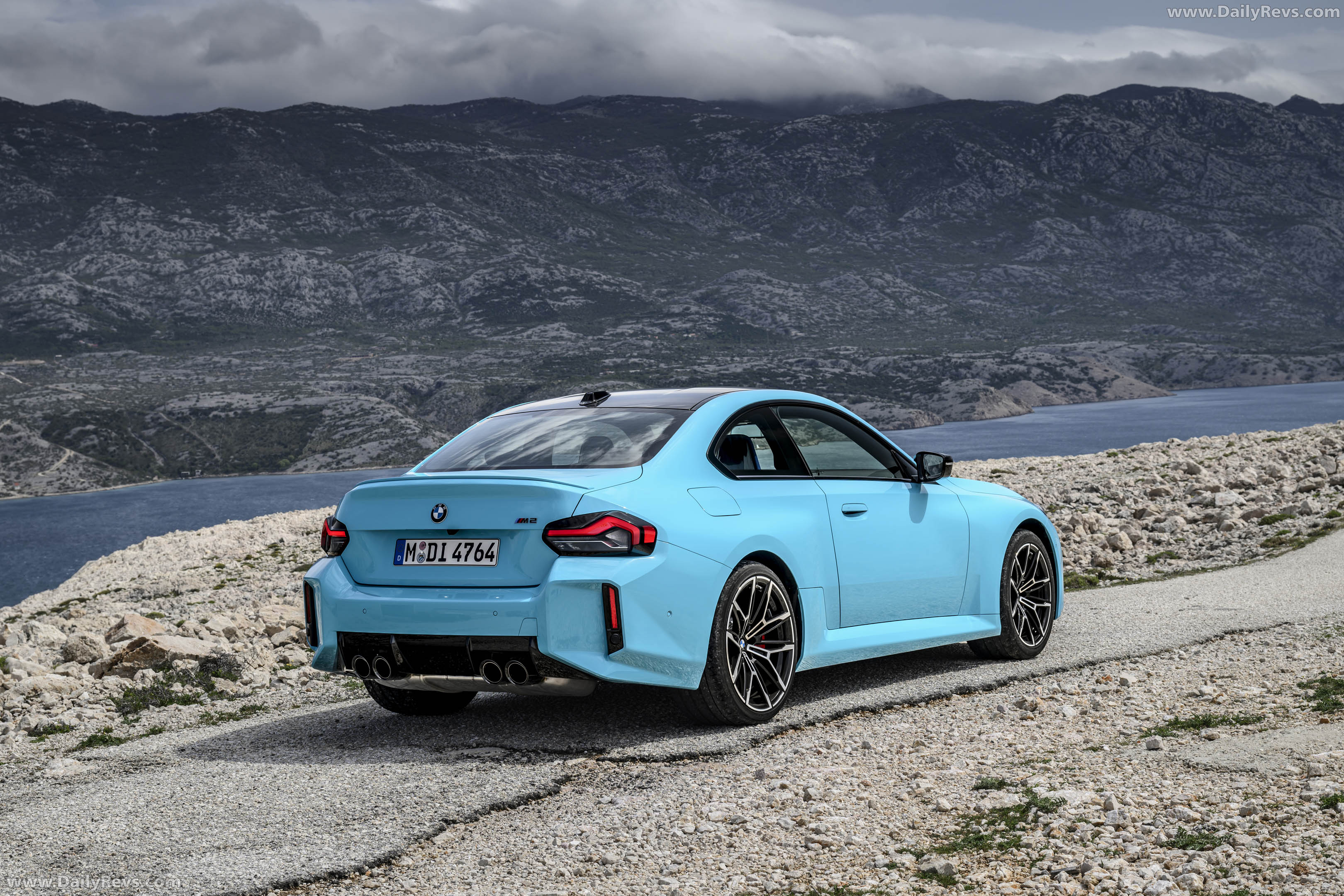 2027 BMW M2 with M xDrive G87 Rear View