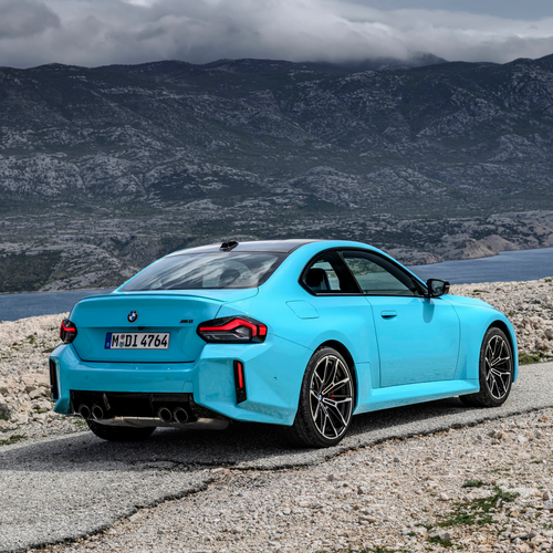 2027 BMW M2 with M xDrive G87 Rear View