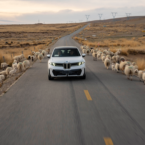 2027 BMW iX3 Long Wheelbase NA5 Front View