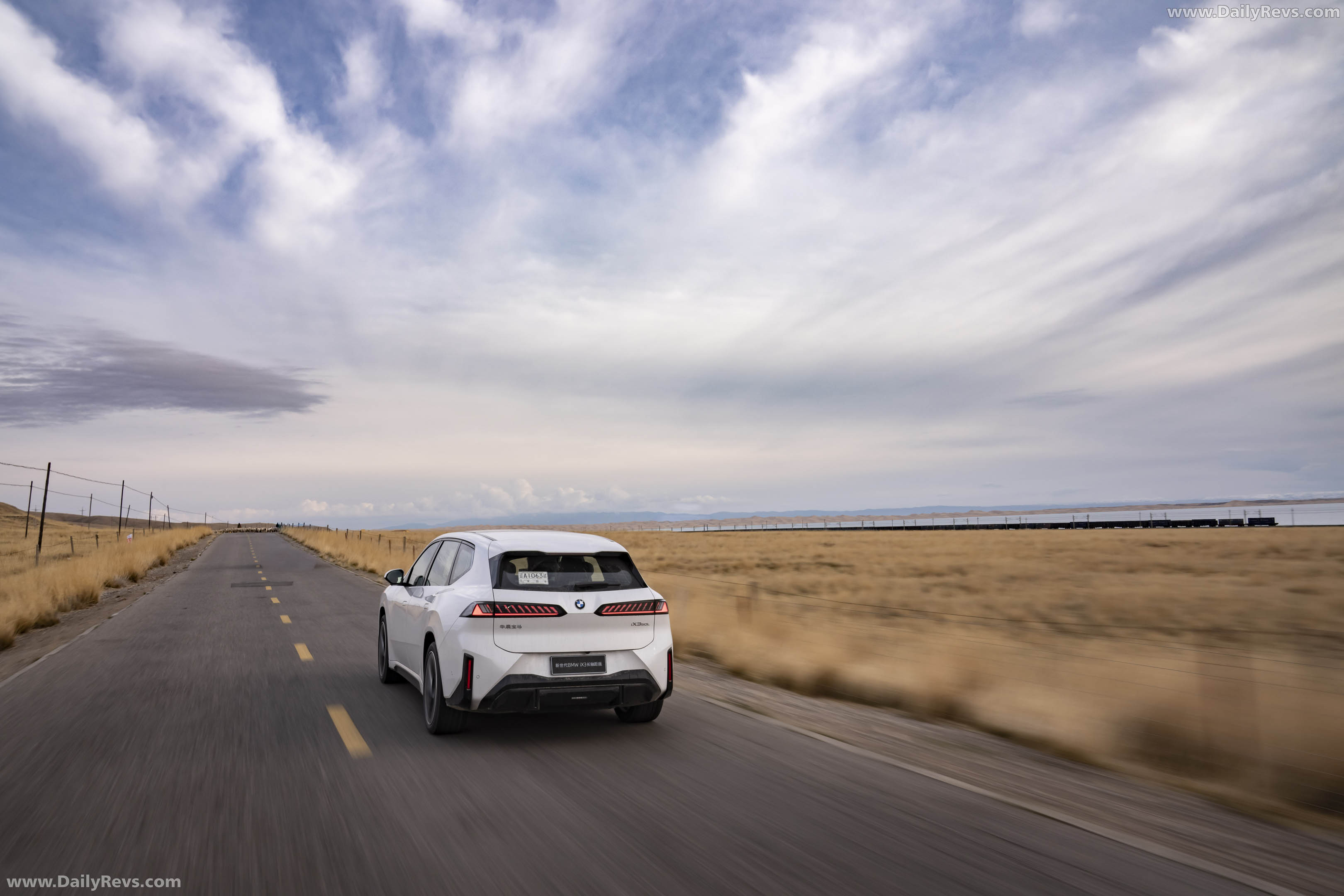 2027 BMW iX3 Long Wheelbase NA5 Rear View