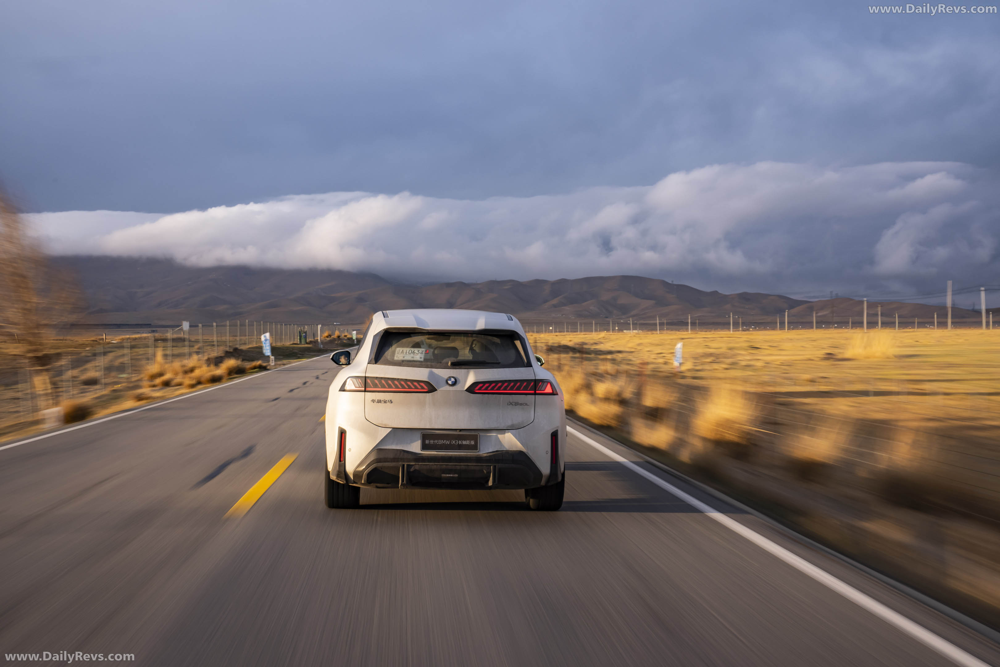 2027 BMW iX3 Long Wheelbase NA5 Rear View