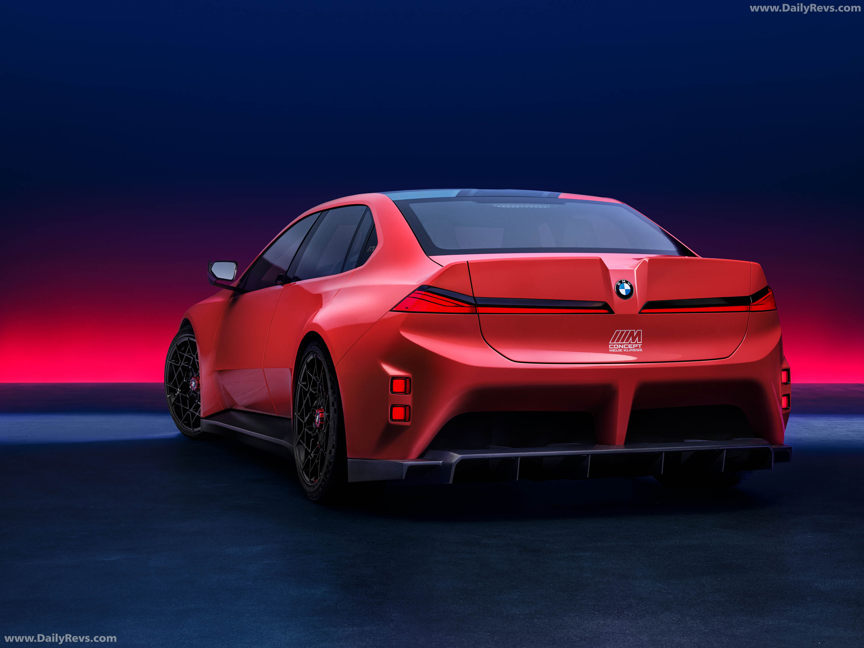 2026 BMW M Neue Klasse Concept Rear View