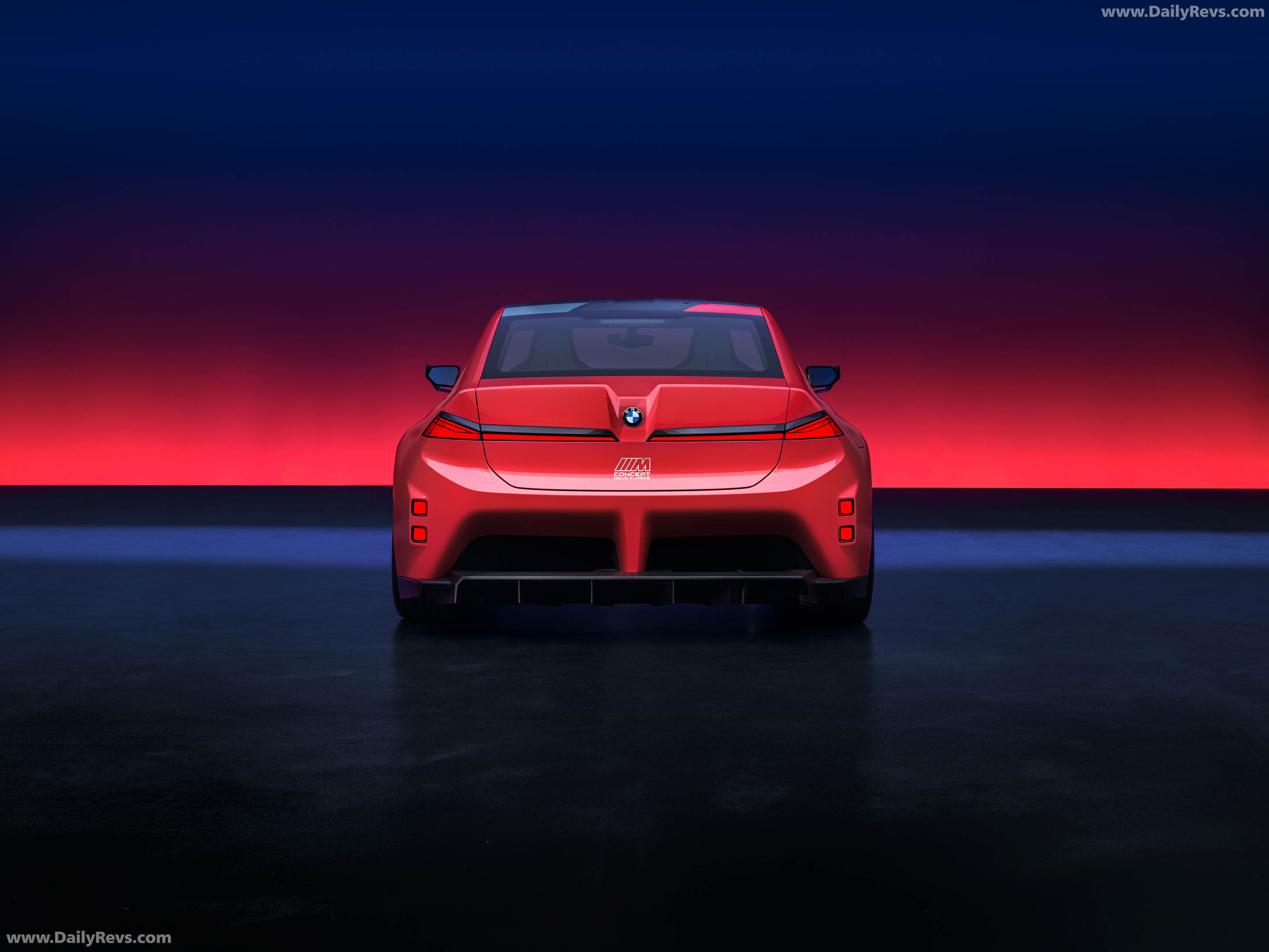 2026 BMW M Neue Klasse Concept Rear View