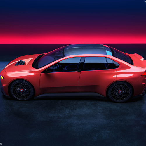 2026 BMW M Neue Klasse Concept Side View