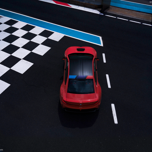 2026 BMW M Neue Klasse Concept Top View