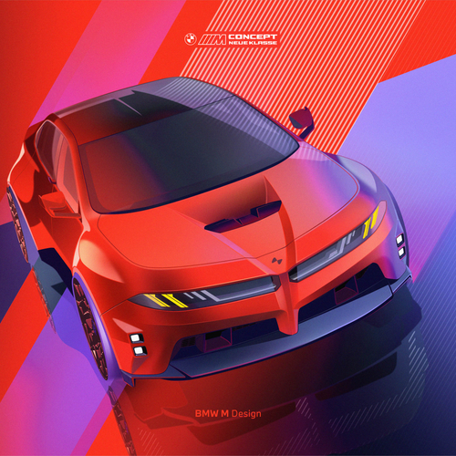 2026 BMW M Neue Klasse Concept Sketches