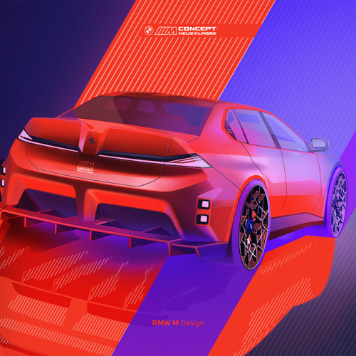 2026 BMW M Neue Klasse Concept Sketches