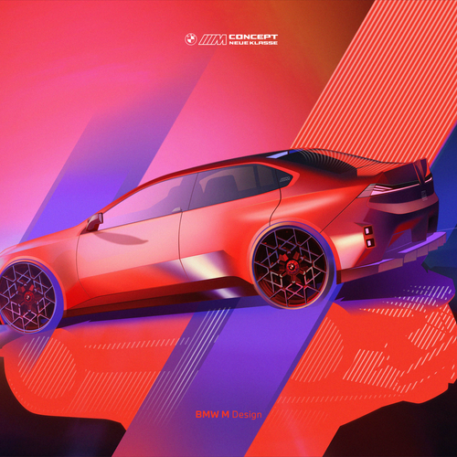 2026 BMW M Neue Klasse Concept Sketches