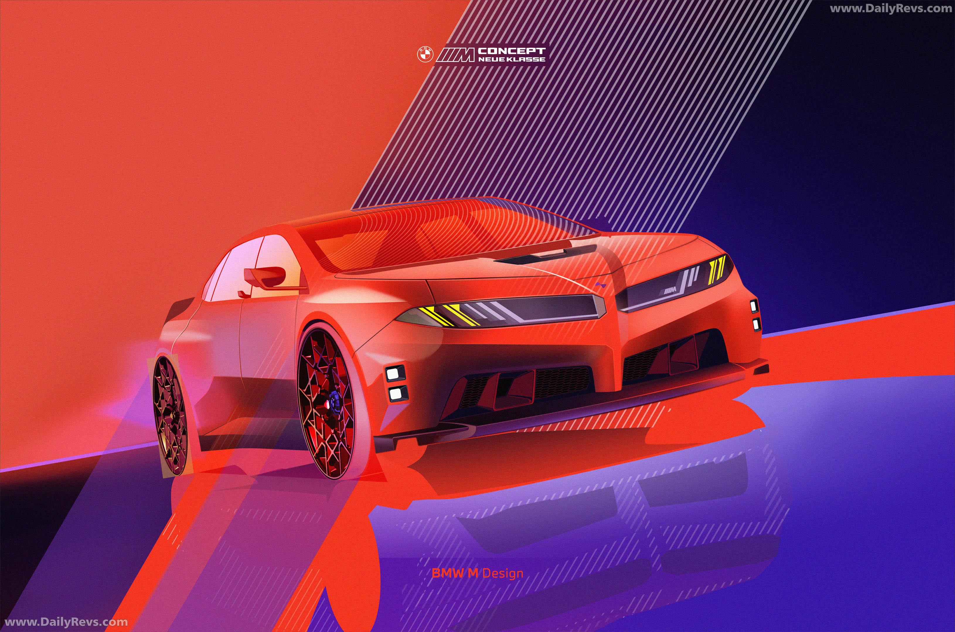2026 BMW M Neue Klasse Concept Sketches