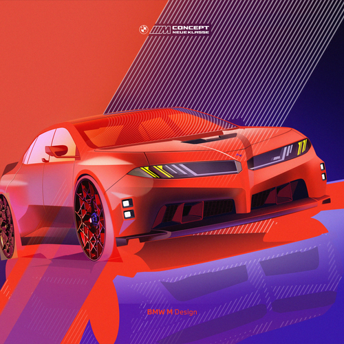 2026 BMW M Neue Klasse Concept Sketches