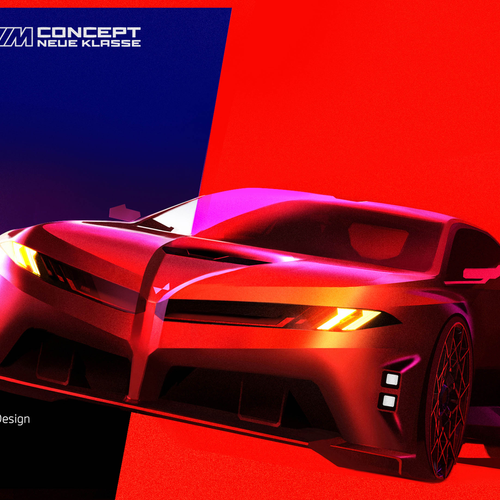 2026 BMW M Neue Klasse Concept Sketches